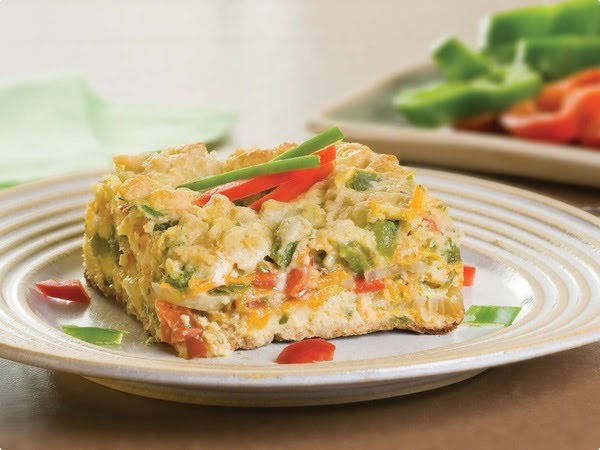 Torta de pimentão é uma receita prática para o cotidiano (Foto: Reprodução)